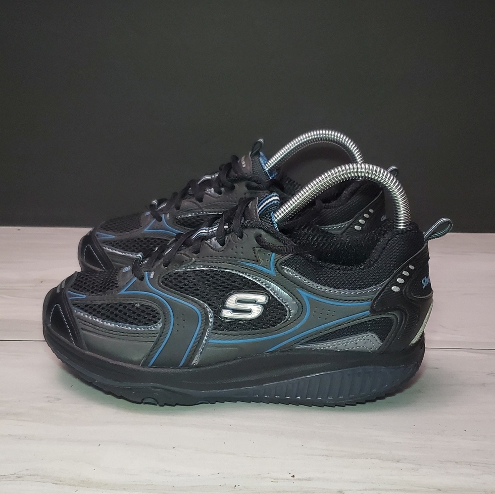 Black Skechers Shape Ups Like New sz 6.5